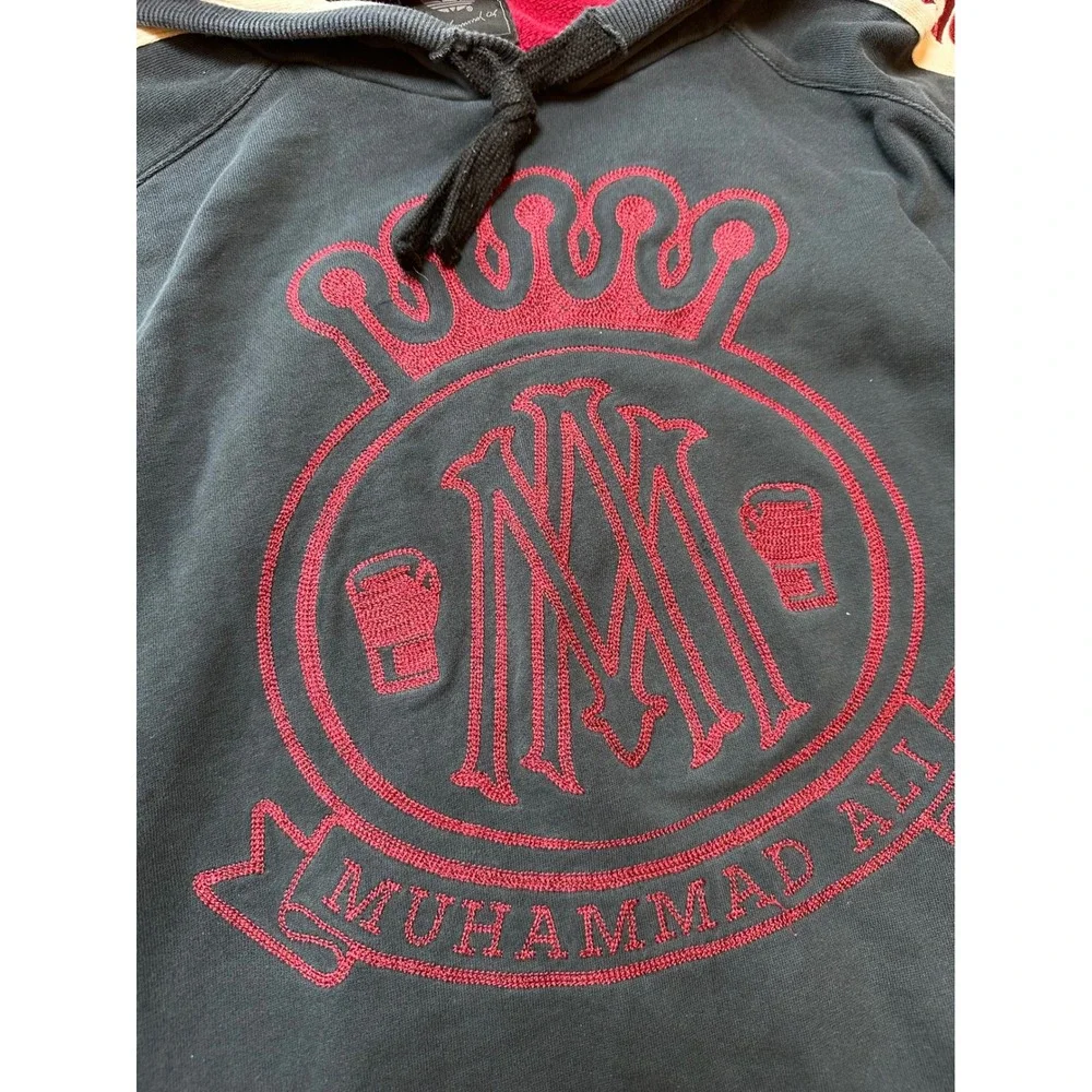 Adidas Muhammad Ali The Greatest‎ Hoodie Y2K Vintage Boxing Streetwear 3XT Mens